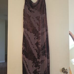 Carole Little Chocolate Brown Dress